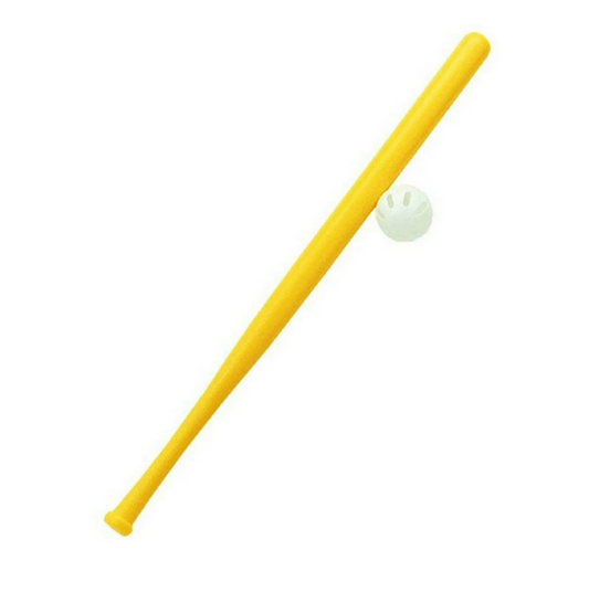 Whiffle Plastic Baseball Bat + Ball Set